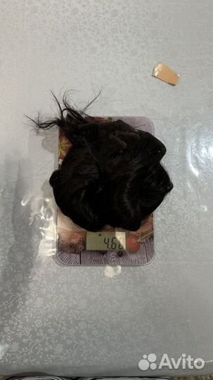 Волосы на заколках