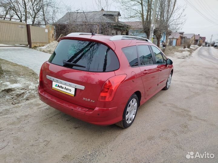 Peugeot 308 1.6 МТ, 2008, 120 111 км