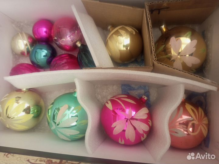 Елочные игрушки гдр и СССР