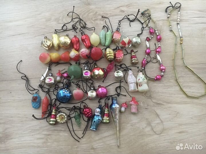 Елочные игрушки СССР