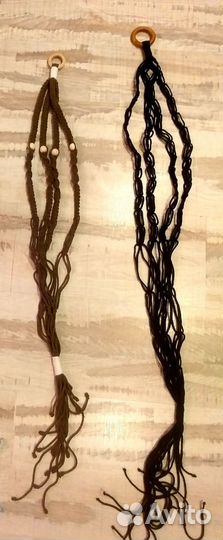 Кашпо подвесное макраме