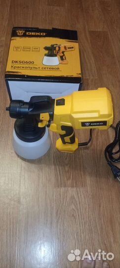 Краскопульт электрический новый