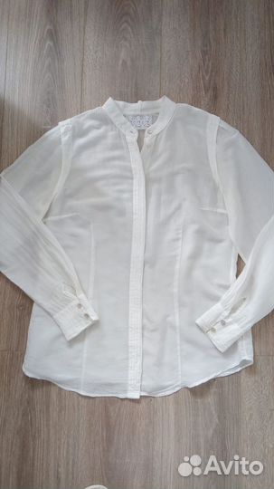 Блузка Boss orange, 46, шёлк и хлопок