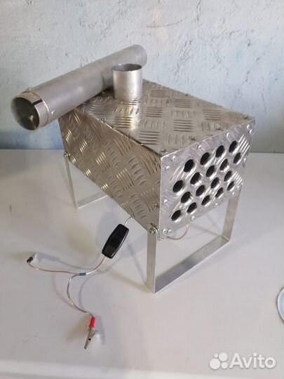 Теплообменник для обогрева палатки