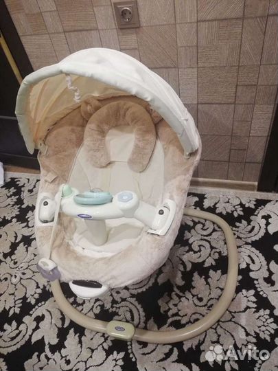 Детские качели-шезлонг