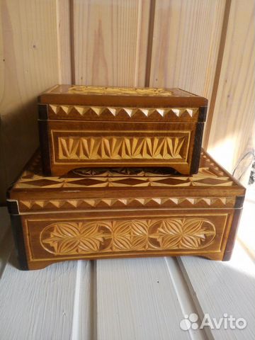 Шкатулки деревянные резные ручная работа