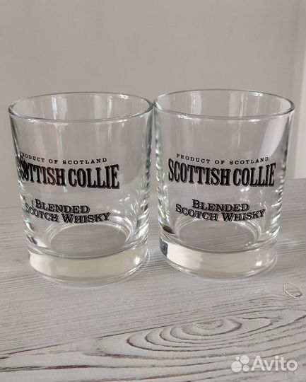 2 стакана Scottish Collie под виски