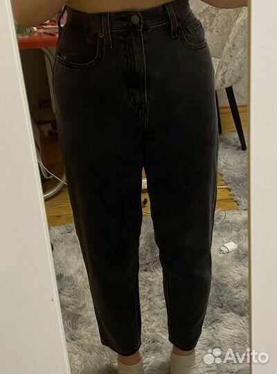 Джинсы скини на высокой посадке