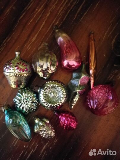 Елочные игрушки СССР