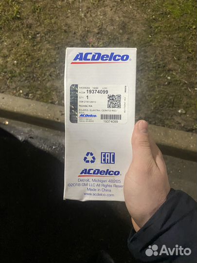 Катушка зажигания solaris