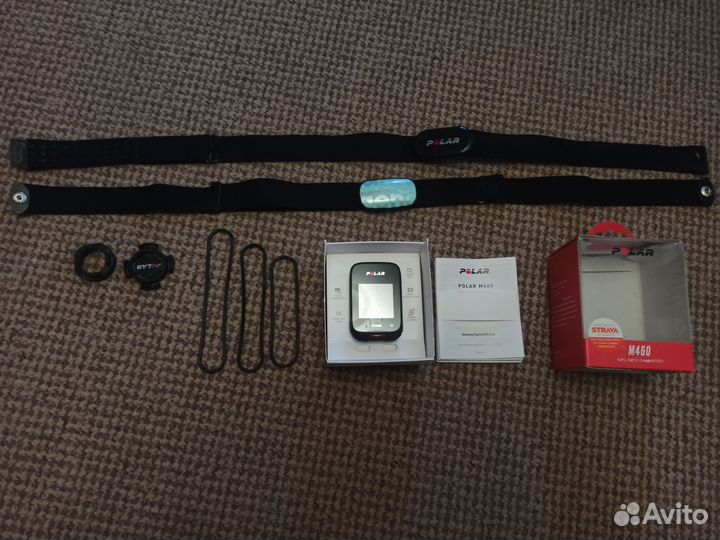 Вело компьютер Polar m460 с пульсометром