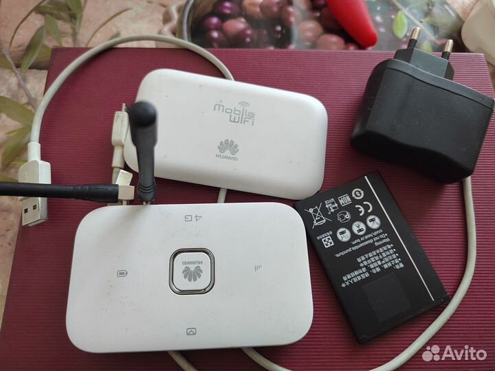 Мобильный wifi роутер 4g Huawei e5573b антенны