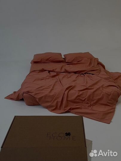 Постельное белье из вареного хлопка евро