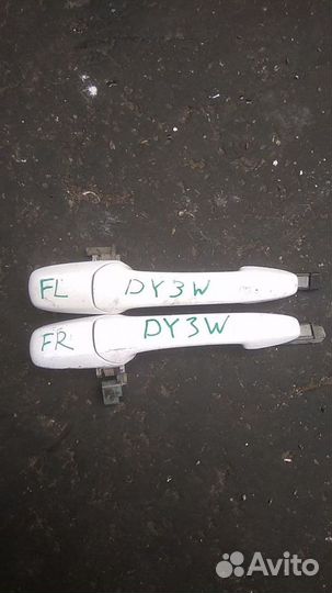 Ручка двери внешняя задняя левая mazda demio, 2 DY