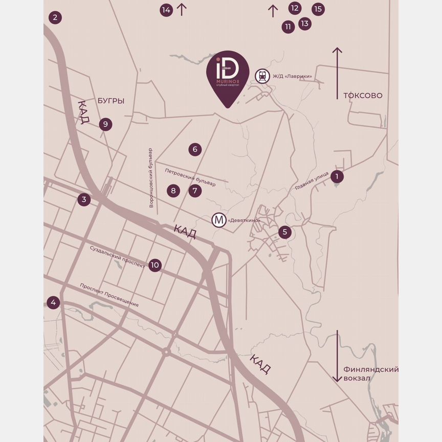 1-к. квартира, 36,5 м², 2/13 эт.