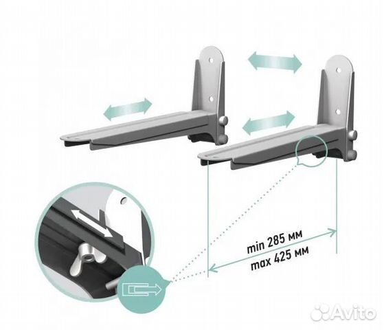 Кронштейн для свч vobix VX-40W