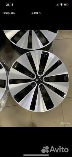 Диски R18 5x114,3 kia original