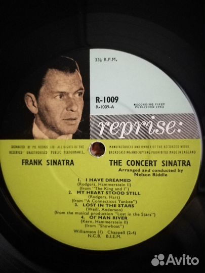 Пластинки альбомы Frank Sinatra
