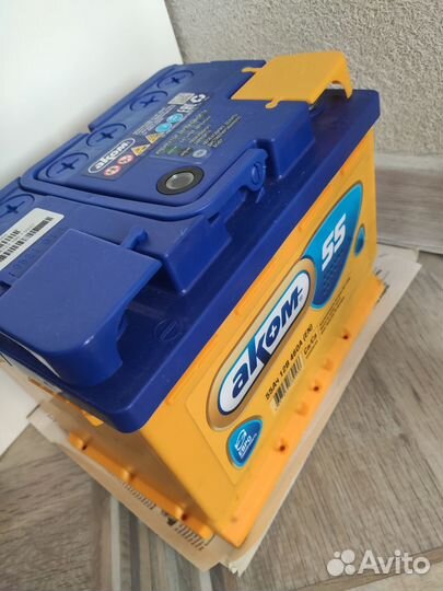 Акб аком 55 а.ч (евро)