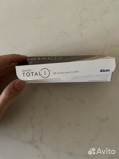 Линзы Alcon dailies total -3.00