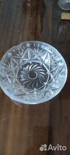 Хрустальная пепельница СССР