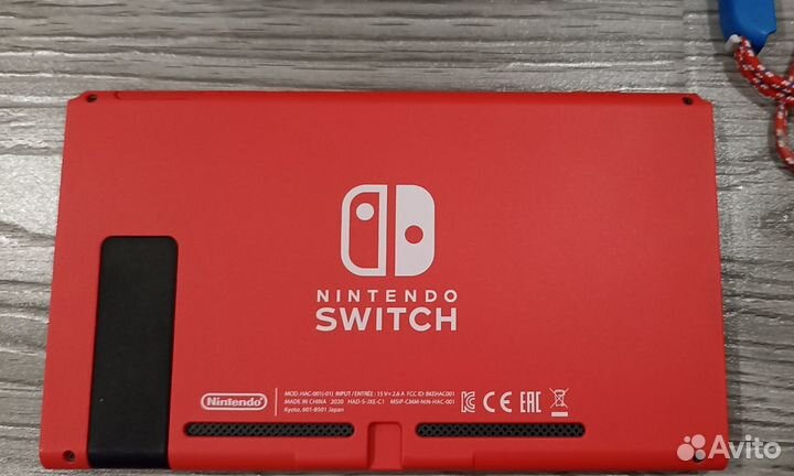 Nintendo switch mario + 3 картриджа