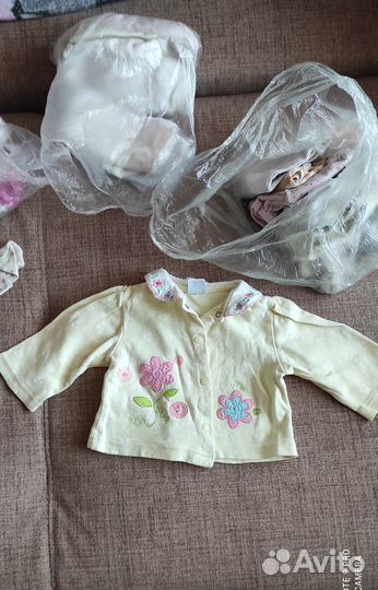 Пакет детских вещей в дар