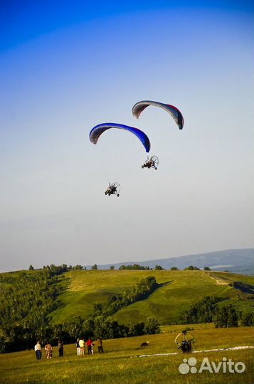 Полёт на параплане в Перми