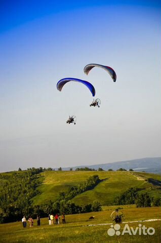 Полёт на параплане в Перми