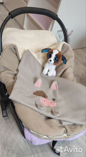 Детское автокресло, теплый чехол, подарки