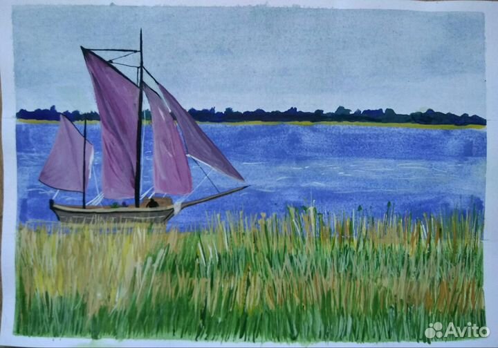 Картины будущих великих художников