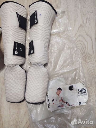 Защита голеностопа, боксерские перчатки