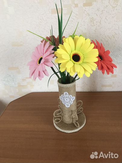 Цветы ручной работы