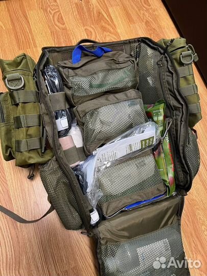 Тактический медицинский рюкзак с наполнением