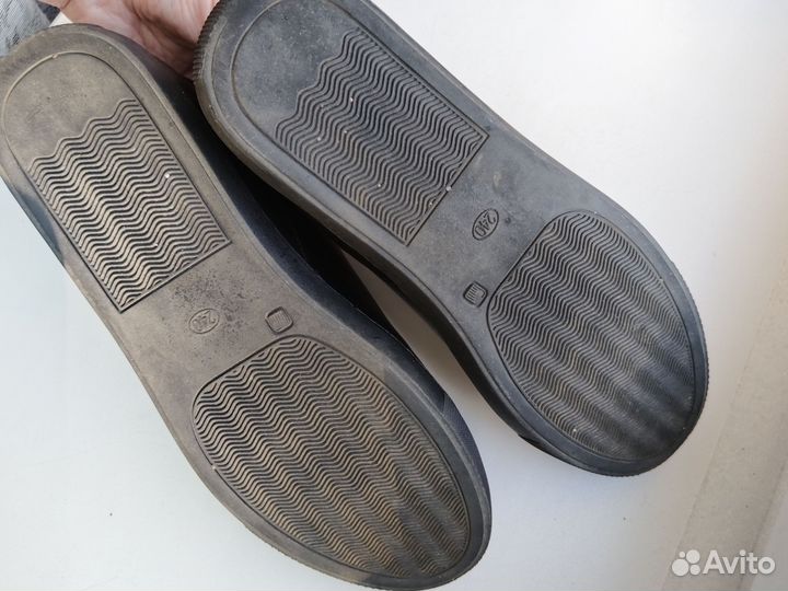 Слипоны женские 38 размер натуральная кожа