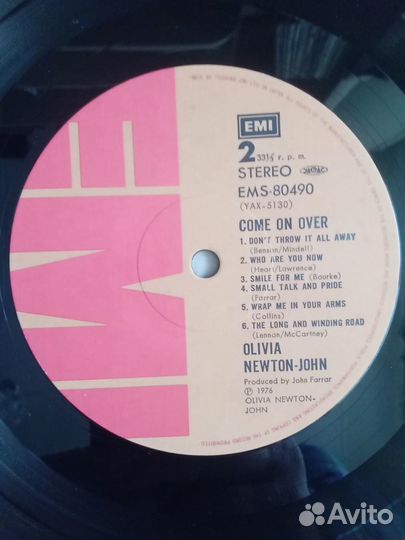 Виниловая пластинка,Olivia Newton-John, LP