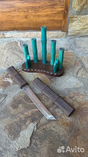 Авторский нож танто 