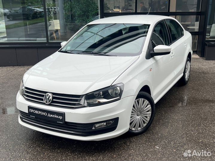 Volkswagen Polo 1.6 AT, 2018, 118 981 км