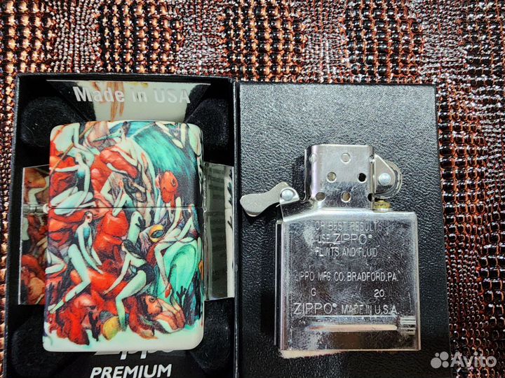 Зажигалка бензиновая zippo