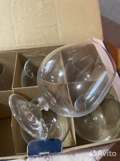 Бокалы для бренди, конька