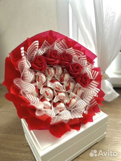 Букет из конфет для женщин