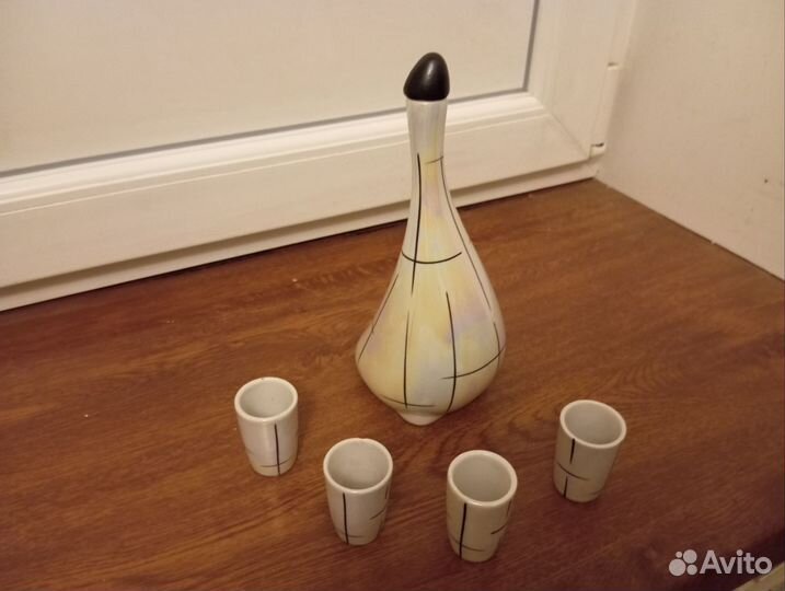 Штоф Гусыня и 4 стопки