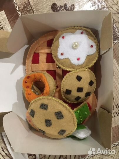 Набор игрушечной еды (печенье)