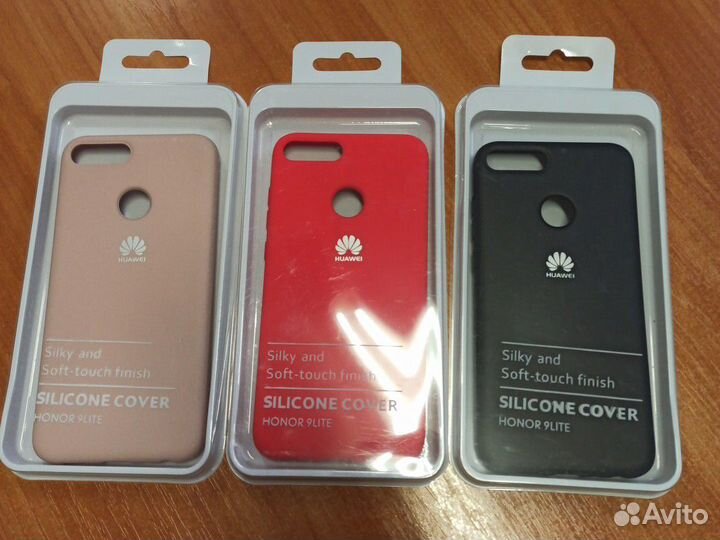 Чехлы на honor 9 Lite Silicone Cover