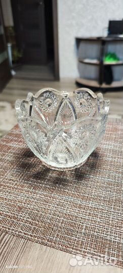 Ваза хрустальная СССР