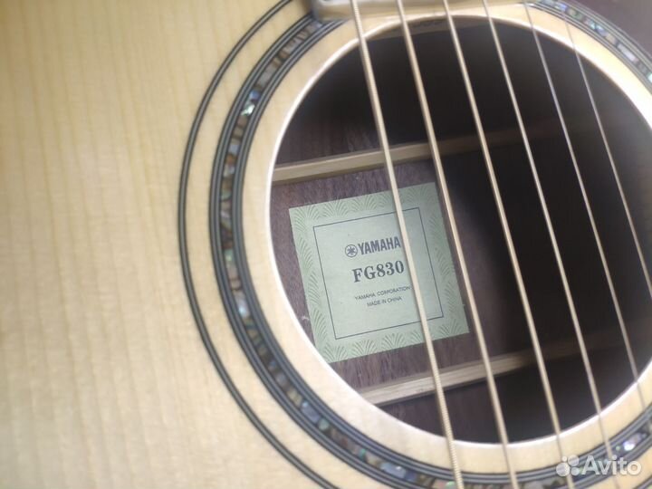 Новая Yamaha Fg830 (косметические дефекты) в кофре