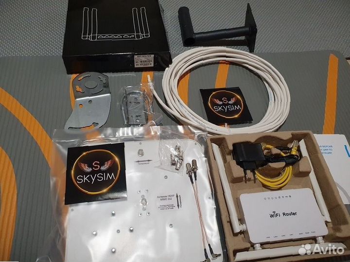 Усилитель интернет сигнала 2/3/4G/LTE. Модем+роуте