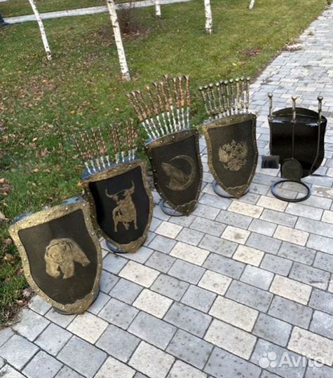 Щит Подставка под шампуры