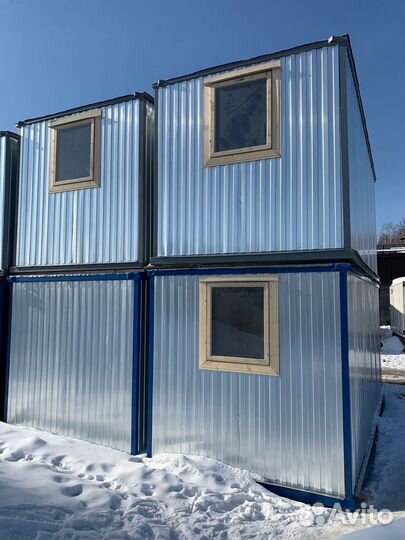 Бытовки вагончики металлические 6х2,4 новые