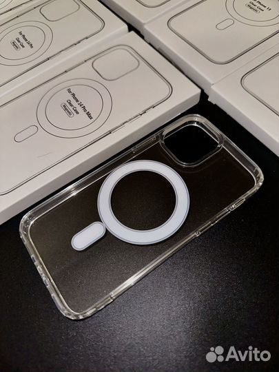 Чехлы прозрачные Magsafe iPhone
